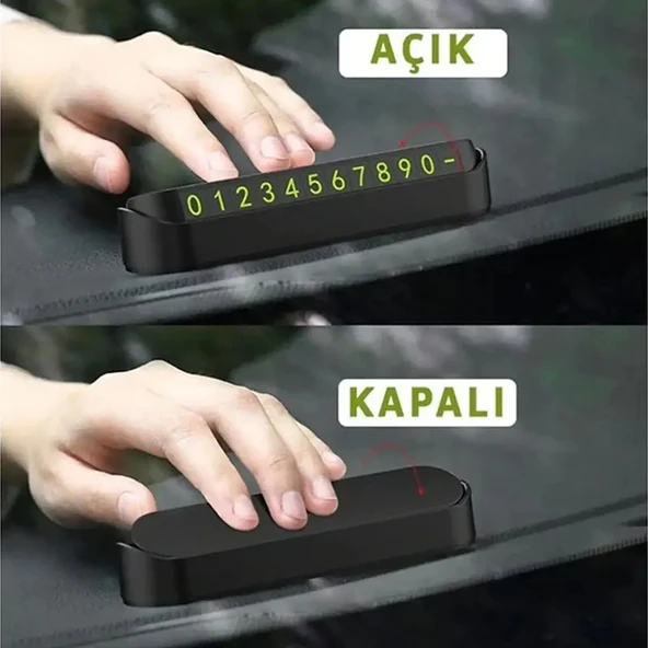 Araç Fosforlu Numaratör Aç-Kapa - Resim 4