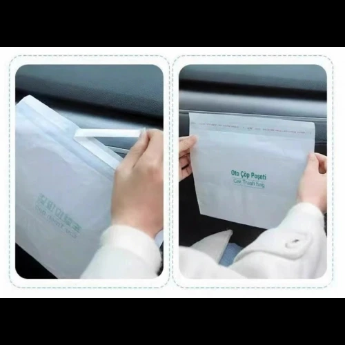 Pratik Su Geçirmez Oto Araba Çöp Poşeti 20 Adet ürün görseli