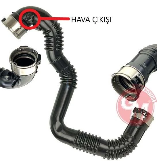 TURBO HORTUMU RENAULT KOLEOS II HC 1.6 dCi 130 - NİSSAN X-TRAIL III T32 . T32R. T32RR 1.6 dCi A LL MODE 4x4-i NT32  144604BE2C-144604BE2B ürün görseli