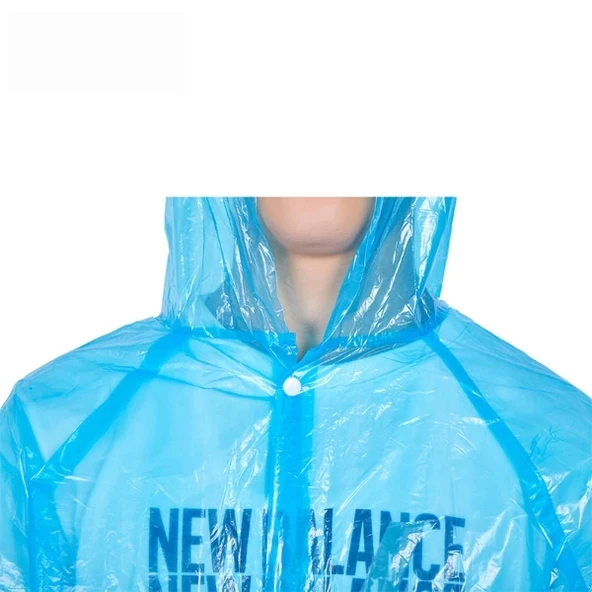 İnce Şeffaf Yağmurluk - 4