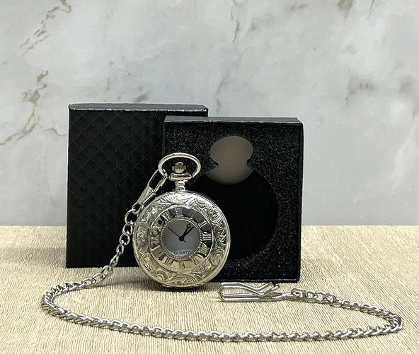 MDB Özel Kutulu Antik Köstekli Saat Model 5 ürün görseli 1