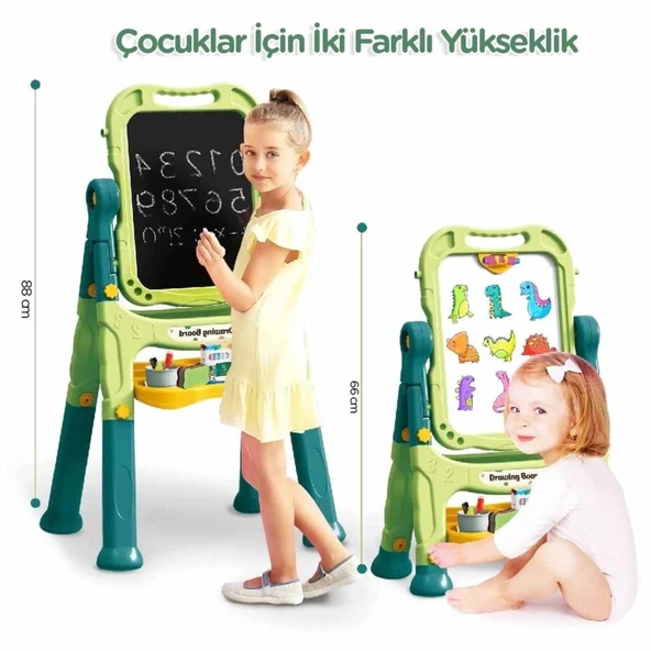 Ayaklı Plastik Yazı Tahtası 47 Parça - 3