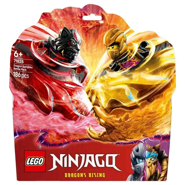NessiWorld NINJAGO Ejderha Spinjitzu Savaş Paketi 71826 - 4