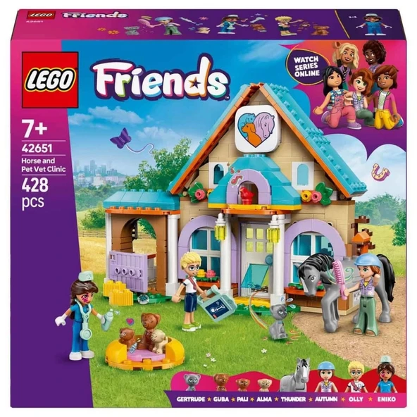 LEGO Friends At ve Evcil Hayvan Veteriner Kliniği 42651 - 5