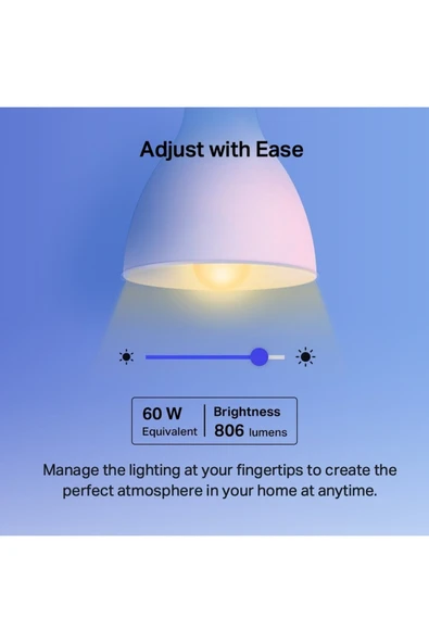 Tapo L530E(4-pack) Akıllı Wi-Fi Ampul, Çok Renkli - Resim 3