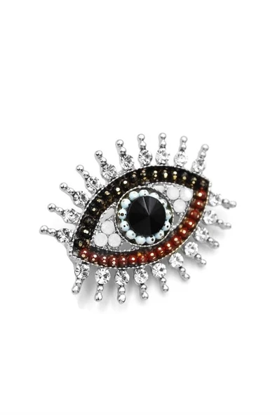 Göz Broş - Gümüş - 2