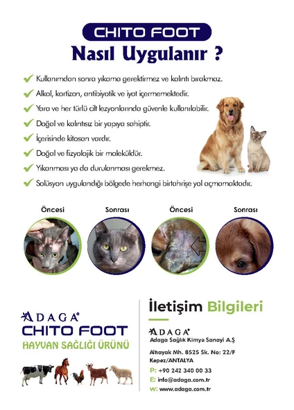 ADAGA Chito Foot - 250 Ml - 6