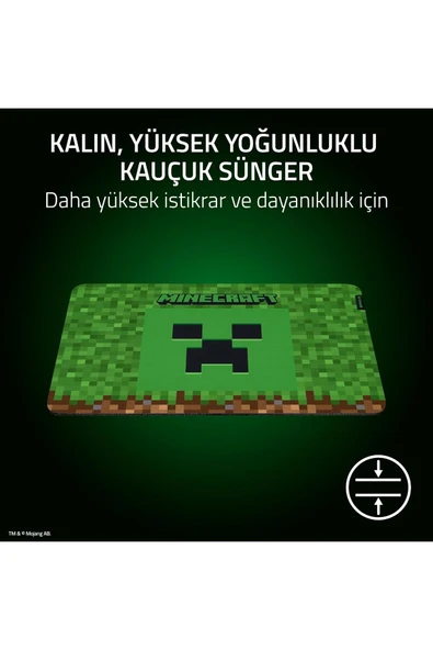 Gigantus V2 Oyuncu Mousepad – Minecraft - 3
