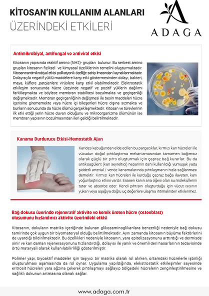 Kitosan (CHİTOSAN) %1 Çözünmüş Sıvı Form -  1 Litre - 8