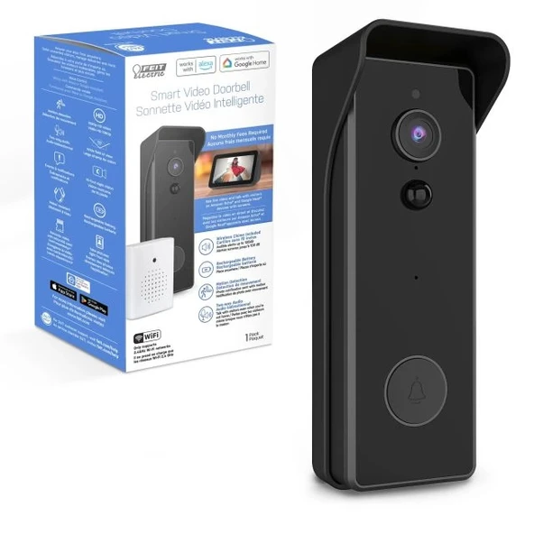 Feit Electric Akıllı Kapı Zili Wi-Fi Kamera