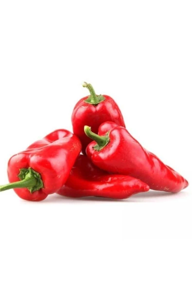 Muka Botanik Közlemelik Kırmızı Biber Tohumu Tatlı Biber Tohumu 40 Tohum ürün görseli