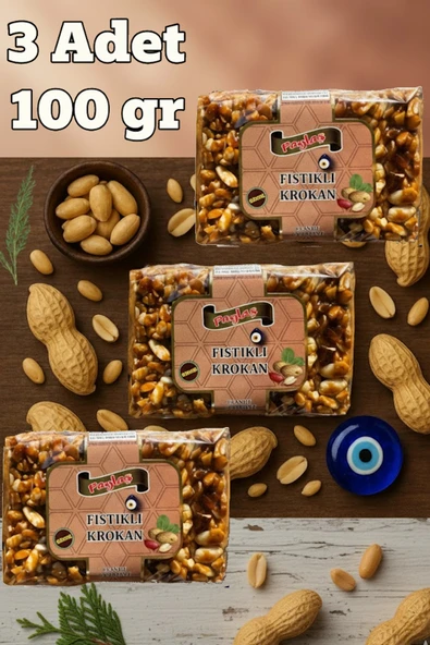 Paylaş Fıstıklı Krokan 100 gr x 3 Adet ürün görseli