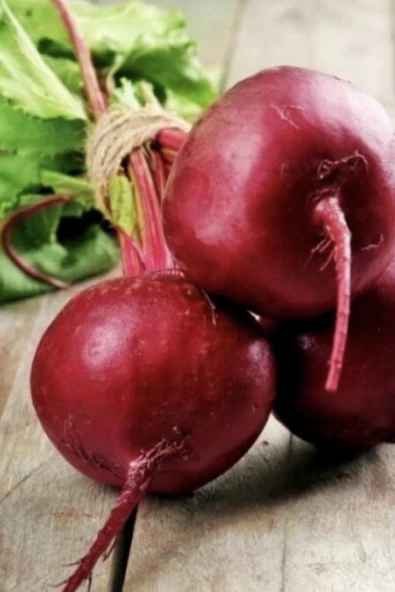 Muka Botanik Yerli Kırmızı Pancar Tohumu / 20 Adet Pancar Tohumu - Resim 2