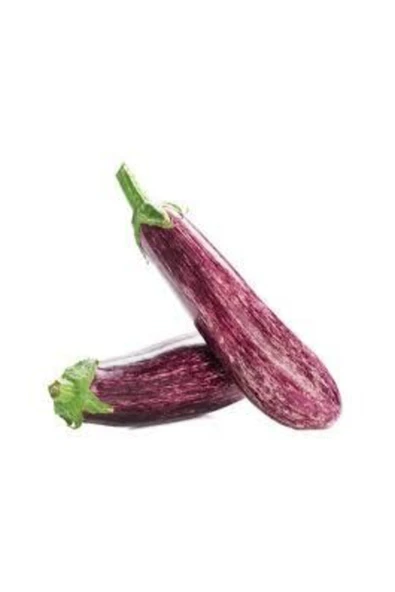 Muka Botanik Naturel Manisa Çizgili Patlıcan Tohumu (20 Tohum) ürün görseli