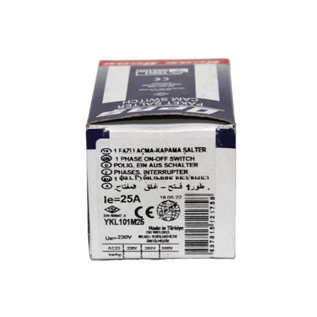 Opaş 1x25a Aç-Kapa Mini Tip Kilitli Pako Şalter - YKL101M25 - Resim 4
