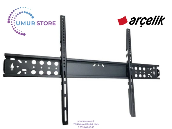 Arçelik 8 Serisi A75 D 895 A / 75" 4k Smart Google 70-100 inç Sabit Lcd Led Tv Duvar Askı Aparatı