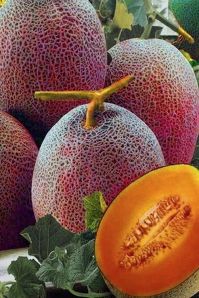 Muka Botanik Bal Turuncu Kavun Tohumu / 10+ Adet Tohum