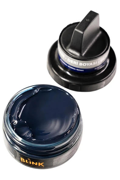 Blink Shoe Cream Lacivert 50 ML Deri Boyası - Resim 2