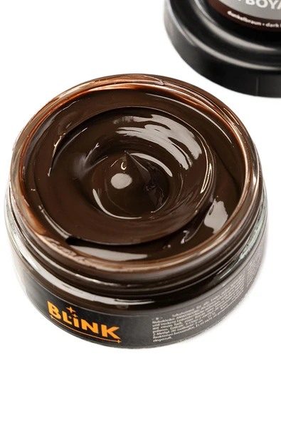 Blink Shoe Cream Koyu Kahverengi 50 ML Deri Boyası - 3