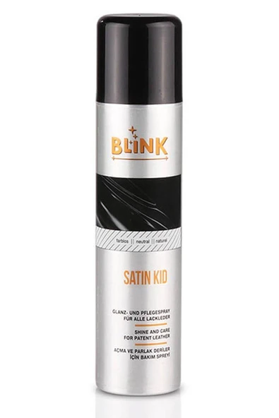 Blink Satin Kid Rugan ve Açma Deri Bakım Spreyi 250 ml. ürün görseli