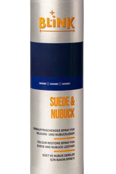 Blink Lacivert Süet ve Nubuk 250 ML Deri Bakım Spreyi - Resim 2