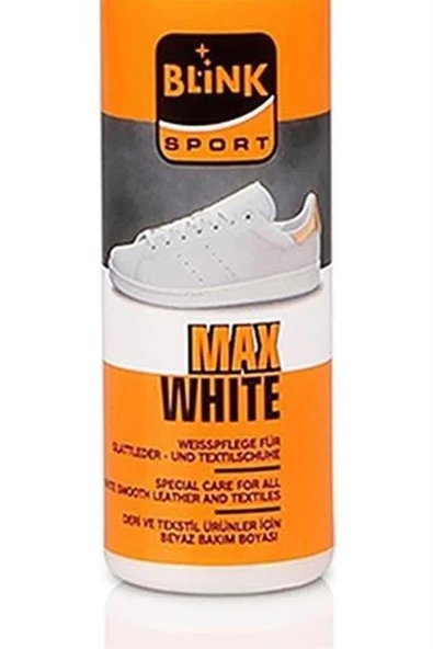 Blink Sport Max White Beyaz Ayakkabı Boyası 75 ml. - Resim 2