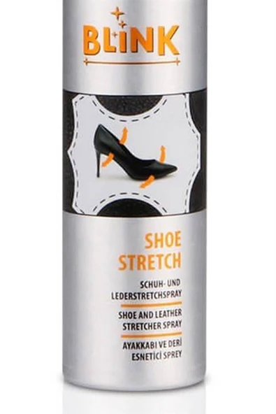 Blink Shoe Stretch Ayakkabı ve Deri Esnetici Sprey 150 ml. - Resim 2