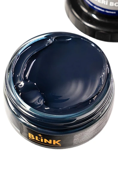 Blink Shoe Cream Lacivert 50 ML Deri Boyası - Resim 3
