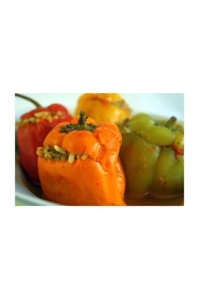 Muka Botanik Ithal Nadir Rengarenk Dolmalık Biber Tohumu 10 Adet Tohum - Resim 2