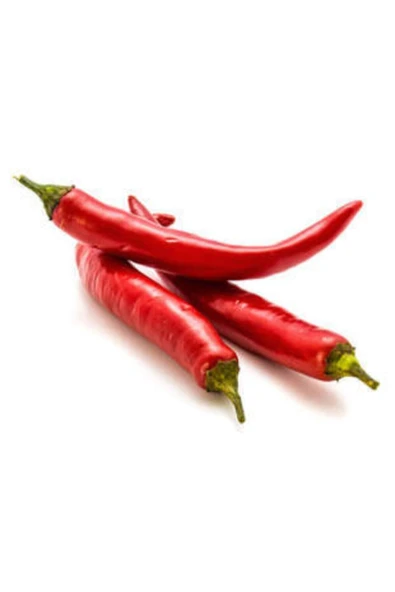 Muka Botanik Uzun Kırmızı Tatlı Sivri Biber Tohumu Ekim Seti - Resim 2