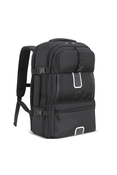 Mack MCE-1205 Explor Eco 34L El Bagajı Seyahat Sırt Çantası, 17.3 inç Laptop Sırt Çantası, Kabin Boy Sırt