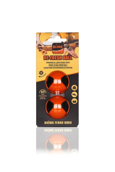 Blink Sport Re-Fresh Ball Ayakkabı ve Çanta Koku Topu 2li - Resim 2