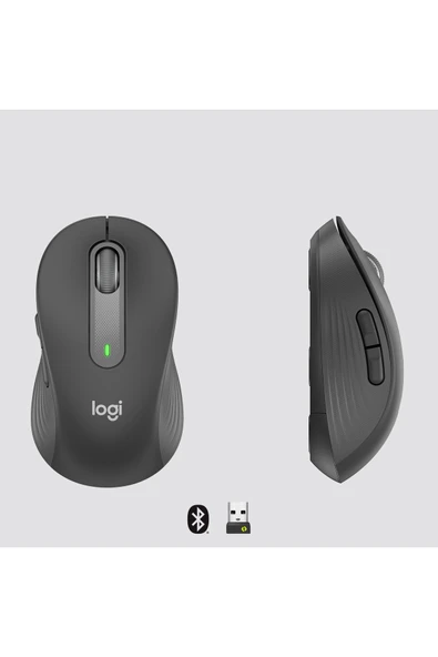 logitech Signature M650 For Business Ofis Sağ-el Rf Kablosuz Bluetooth 4000 Dpı - Siyah 910-006274 - 4