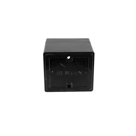 Opaş 65x75x70 Ip 54 Mini Tip Siyah Şalter Kutusu - Resim 4