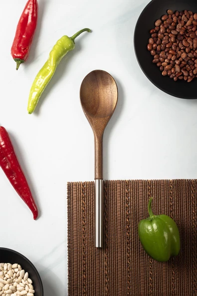 Akasya Servis Kaşığı & Sunum Kaşığı - Resim 2