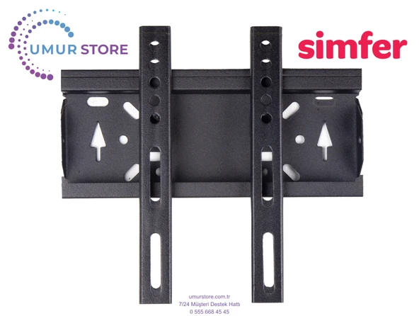 Simfer 43sfs4n 43" Uydu Alıcılı Full Hd 19”- 43” inç Lcd Led Ekran Tv Sabit Askı Aparatı ürün görseli