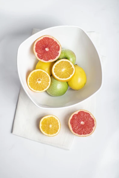 Akrilik Barok Beyaz Büyük Kare Meyve & Salata Kasesi & Karıştırma Kabı / 3,3 Lt  (CAM DEĞİLDİR) - 5