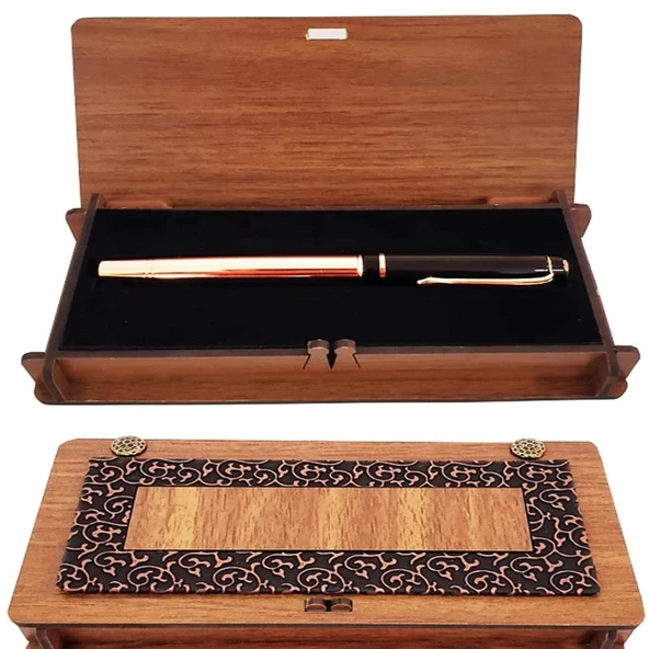 Roller Kalem Kutulu Dekoratif Hediyelik ürün görseli 1