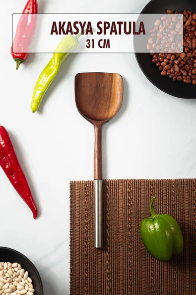 Akasya Servis Spatulası & Sunum Spatulası ürün görseli