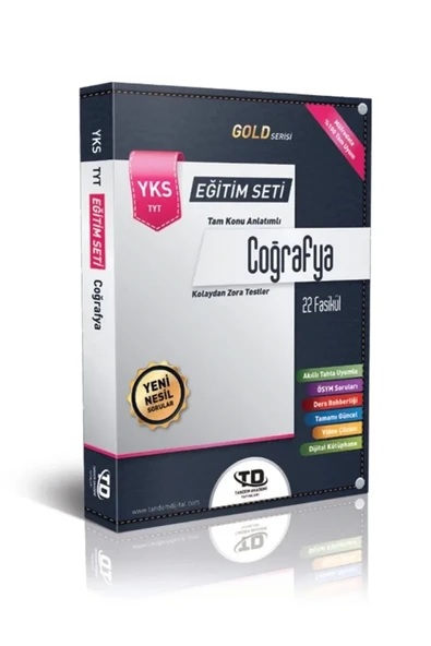 TANDEM YAYINLARI YKS GOLD SERİSİ TYT COĞRAFYA FASİKÜL ürün görseli