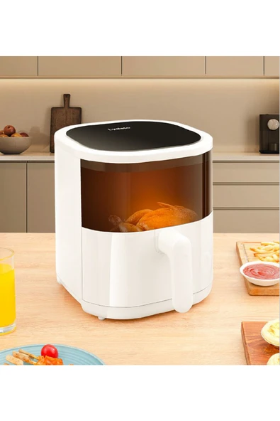 Lydsto Airfryer 4 L Akıllı Yağsız Fritöz - Türkiye Garantili - 2
