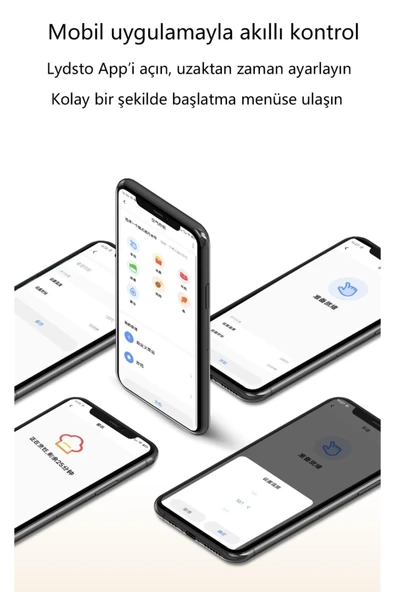 Lydsto Airfryer 5 L Xxl Akıllı Yağsız Fritöz - Türkiye Garantili - Resim 7