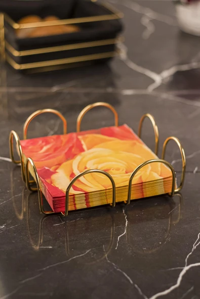 Gold Sunum Peçeteliği & Peçetelik Paslanmaz ürün görseli