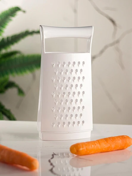 Akrilik Beyaz El Kesmeyen Hazneli Rende ürün görseli