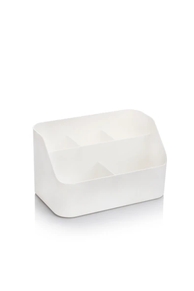 Masaüstü Kalem & Düzenleyici Kalemlik Beyaz - Resim 4