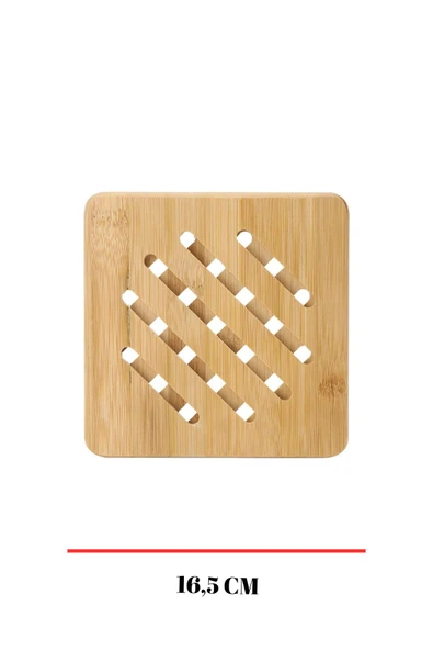 Bambu Nihale Kare 16,5 cm - Resim 2