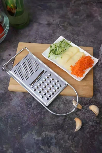 Paslanmaz Çelik Tutmalı Rende - Resim 3