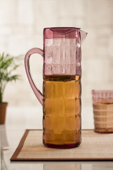 Arkilik Allegra 1,5 Lt Mürdüm Sürahi (Buzdolabı Kapak Rafına Sığar) - Resim 5