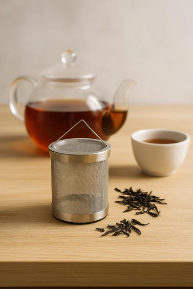 Paslanmaz Çelik Küçük Çay Süzgeci 8 cm