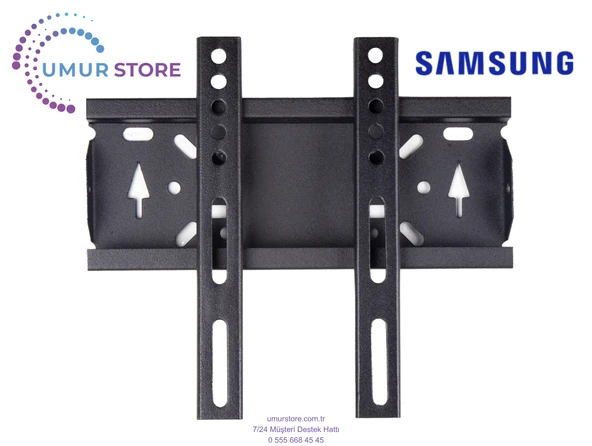 Samsung 43CU8100 Uyumlu 43" Inç 19”- 43” inç Lcd Led Ekran Tv Sabit Askı Aparatı ürün görseli 1